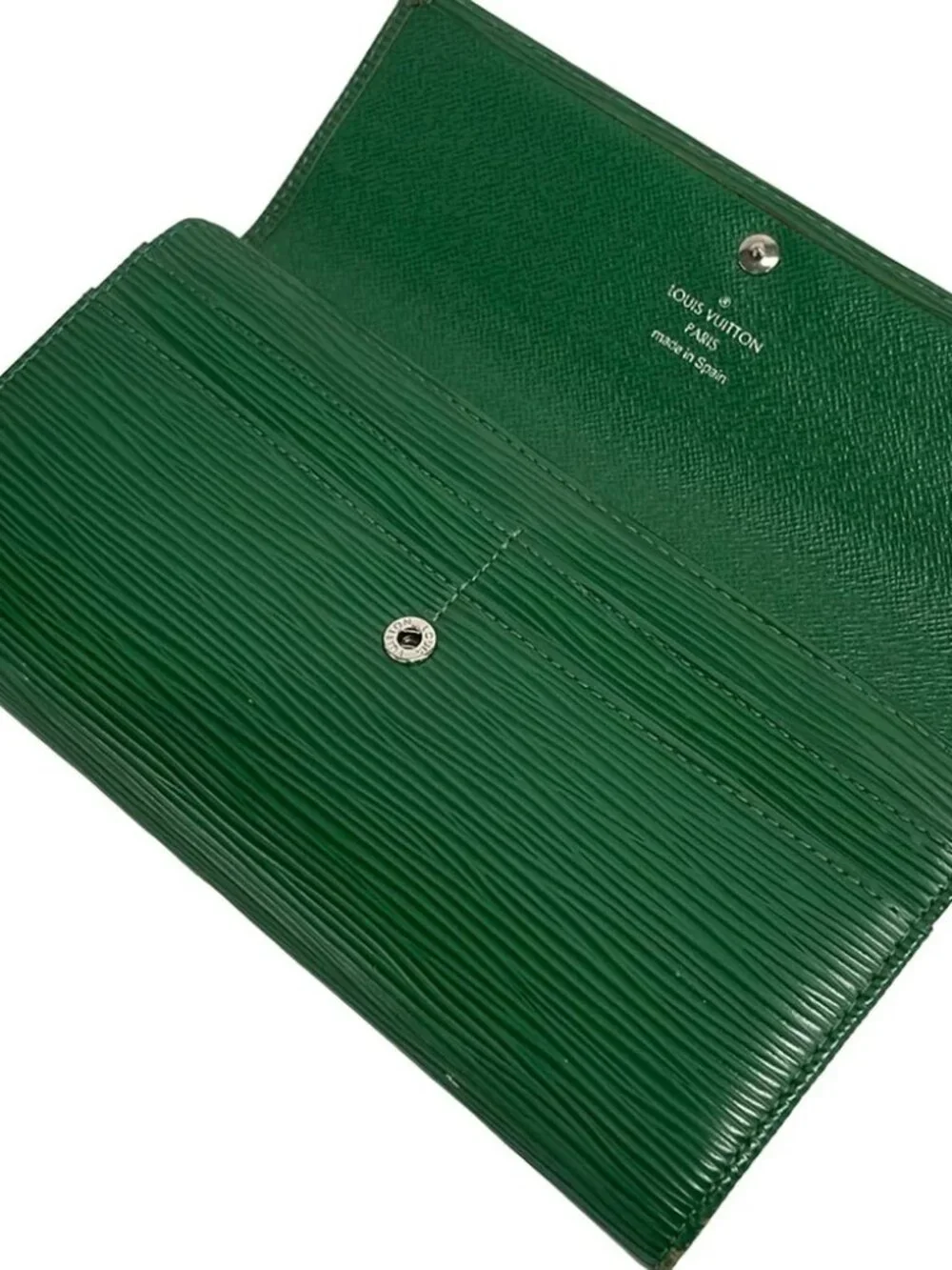 LOUIS VUITTON Portefeuille Sarah M60315 Menthe Epi CA0162 Long Wallet